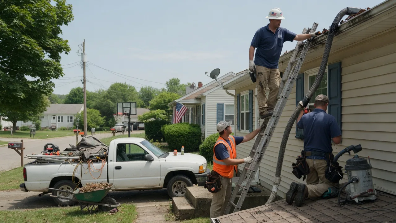 Gutter Installation in Olympia Fields, IL near me